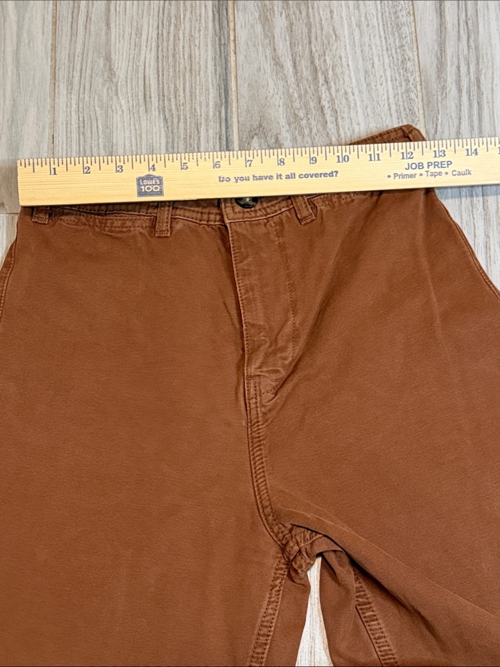 We The Free Wide-Leg Flare Jeans in Rust Brown - Picture 8 of 9